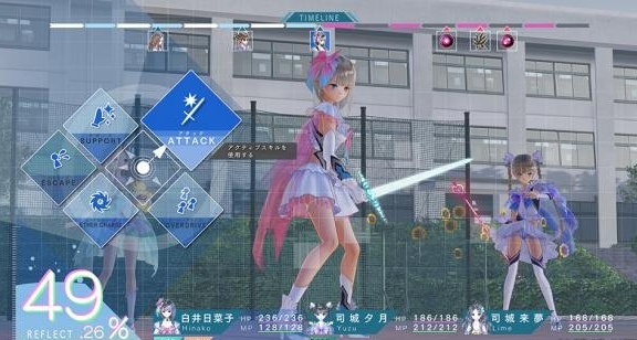 唯美JRPG《BLUE 少女之剑》美少女战士来袭！