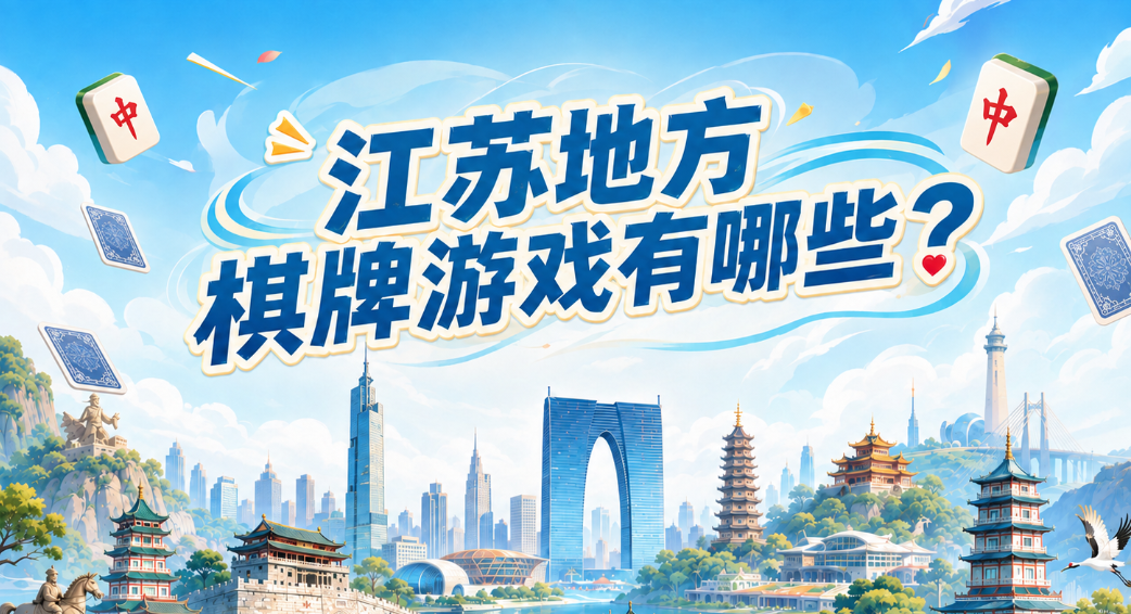 除了掼蛋，江苏还有哪些特色棋牌玩法