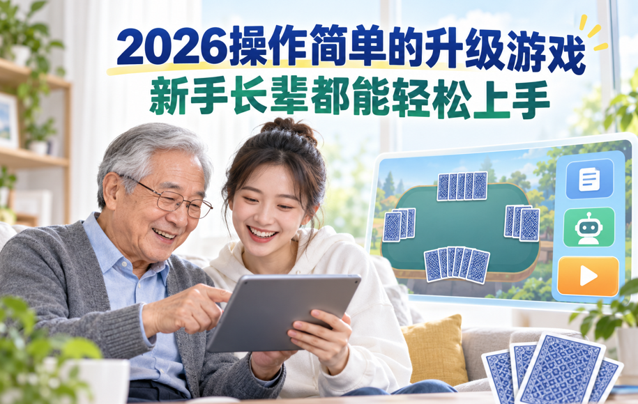 新手或长辈玩升级怕不会操作？选升级游戏先看这几个功能